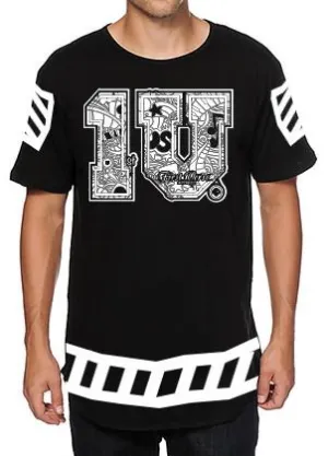 `1 V first verse black/white apparel jersey  T-Shirt