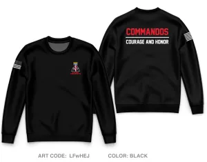 2 BCT 10th MTN DIV (LI) Store 1 Core Men's Crewneck Performance Sweatshirt - LFwHEJ