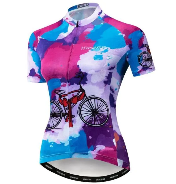 2021 Summer Cycling Jersey Shirt Women ProTeam Bicycle Clothing Ropa Ciclismo Quick Dry mtb Bike Jersey Maillot Ciclismo