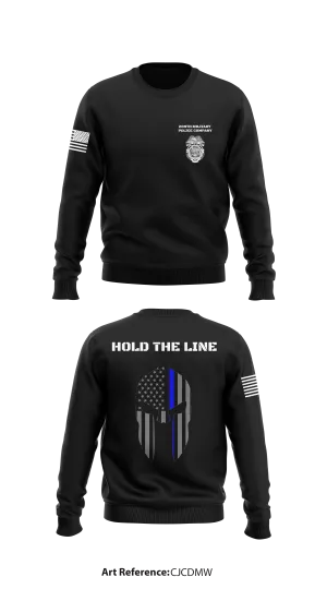 289th Military Police Company  Store 1 Core Men's Crewneck Performance Sweatshirt - cJCDmw