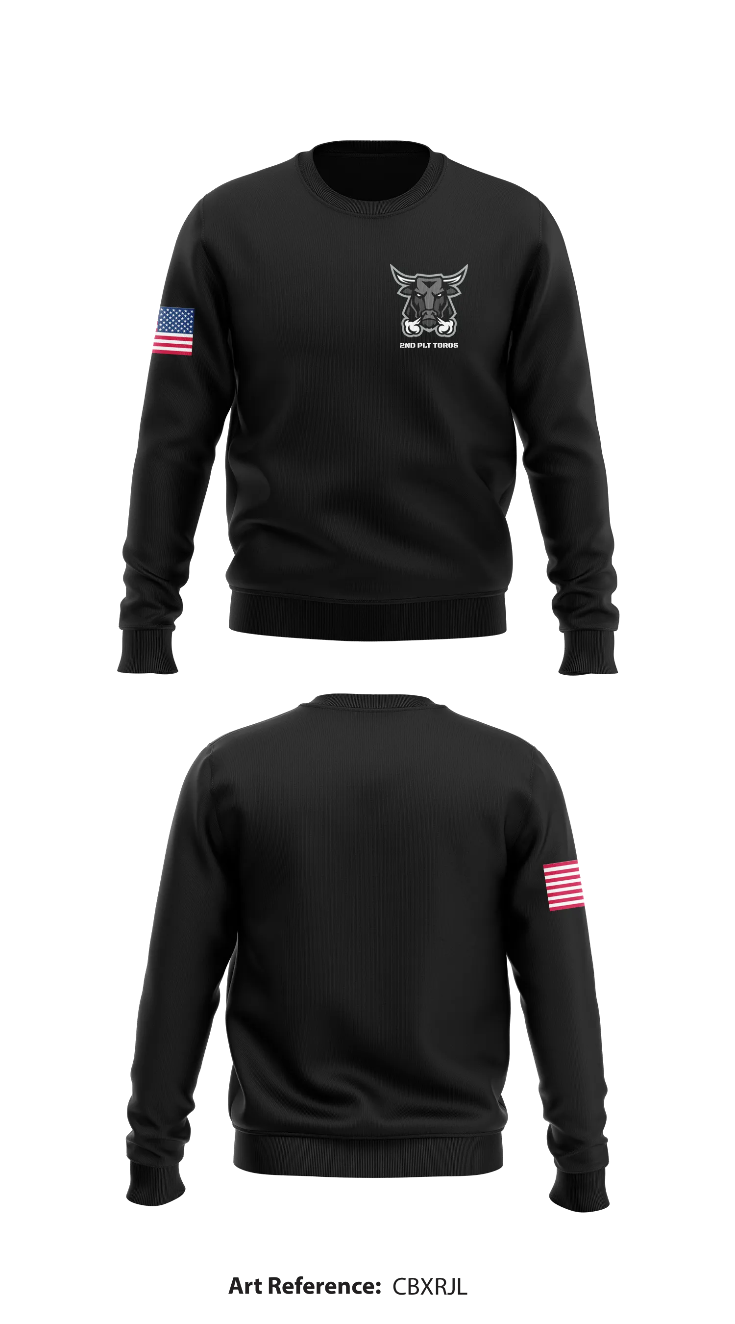 2nd Plt Toros Store 1 Core Men's Crewneck Performance Sweatshirt - CbxRJL