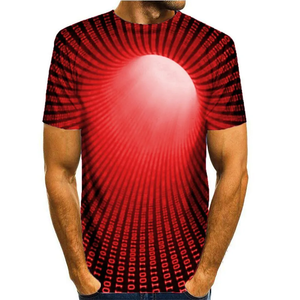 3D Graphic Printed Short Sleeve Shirts The Letter Printing