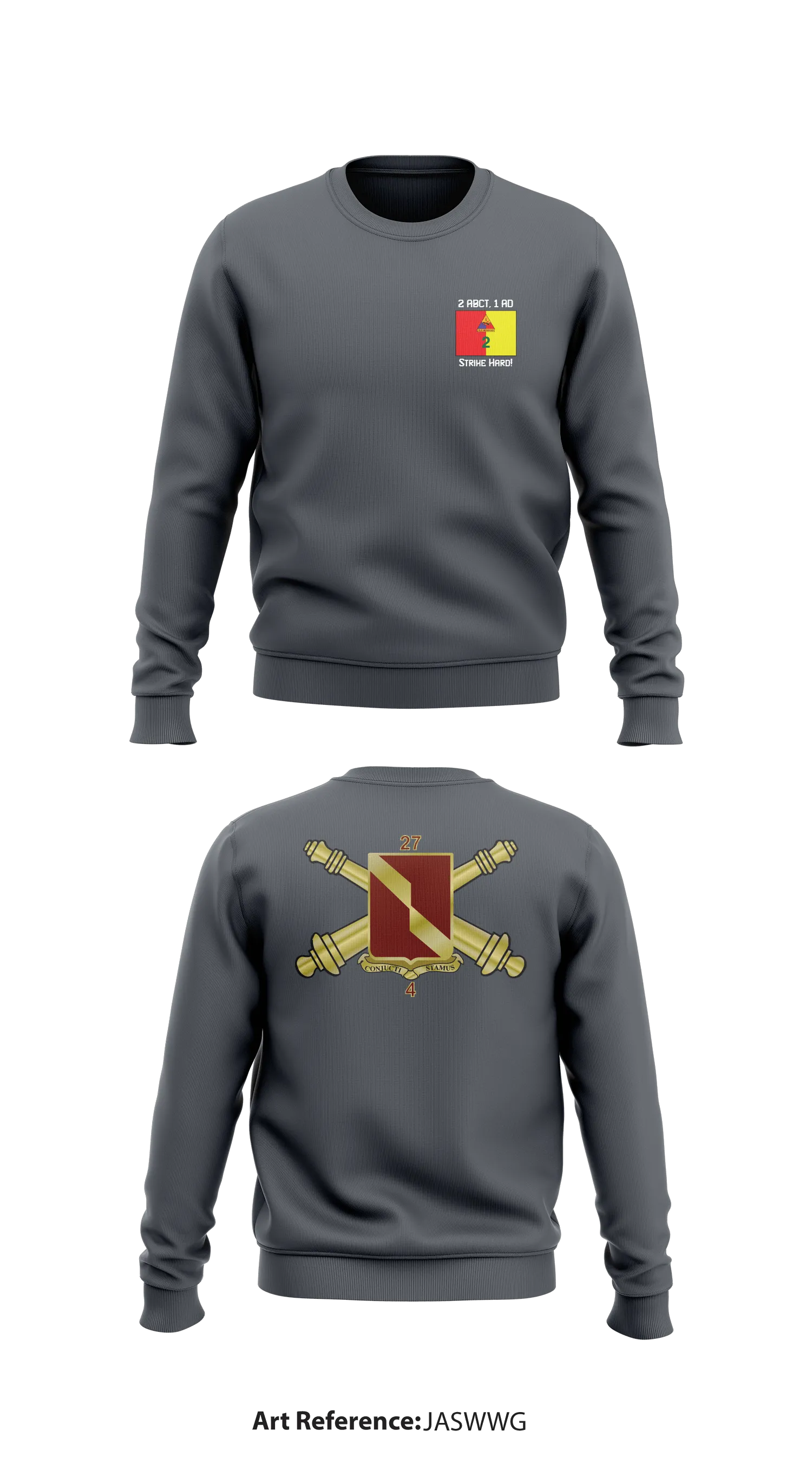4/27 FA Store 1 Core Men's Crewneck Performance Sweatshirt - JaswWg