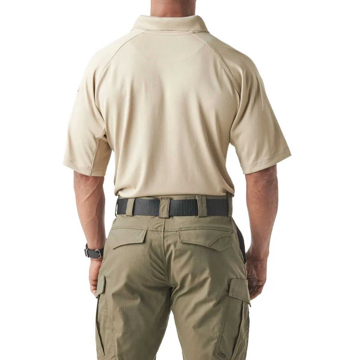 5.11 Tactical Performance Short Sleeve Polo Silver Tan