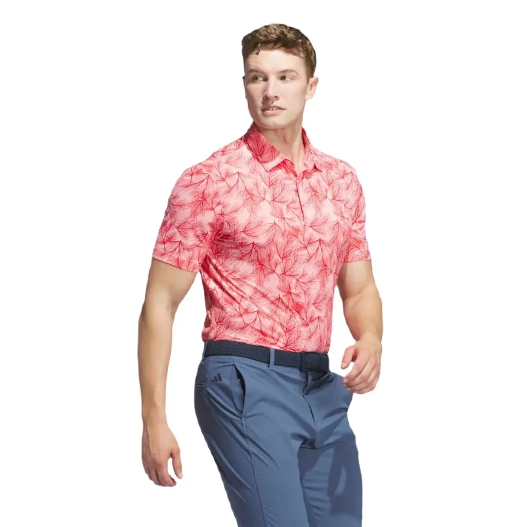 Adidas 2024 Ultimate365 Mesh Print Polo Shirt