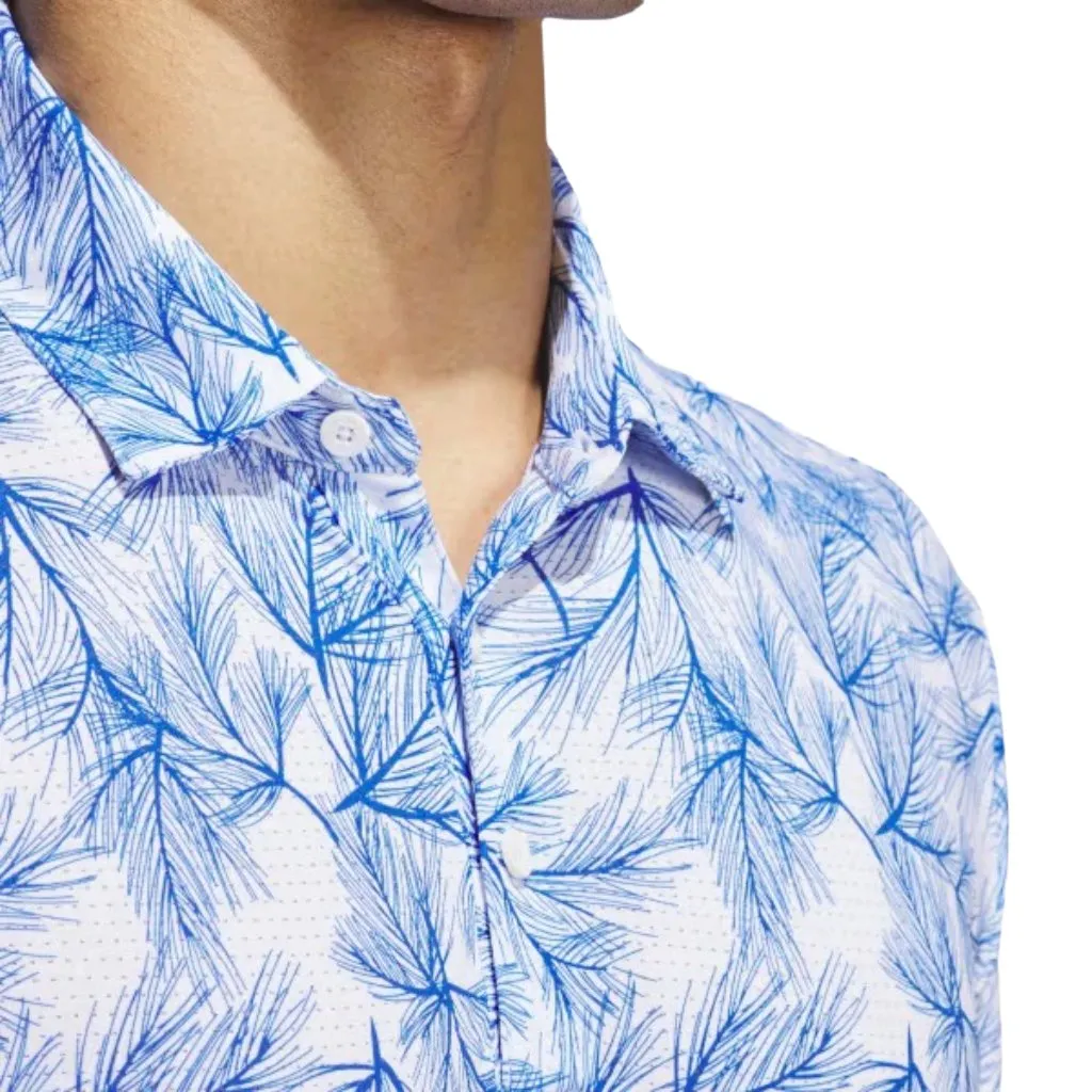 Adidas 2024 Ultimate365 Mesh Print Polo Shirt