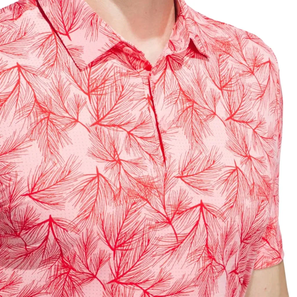 Adidas 2024 Ultimate365 Mesh Print Polo Shirt