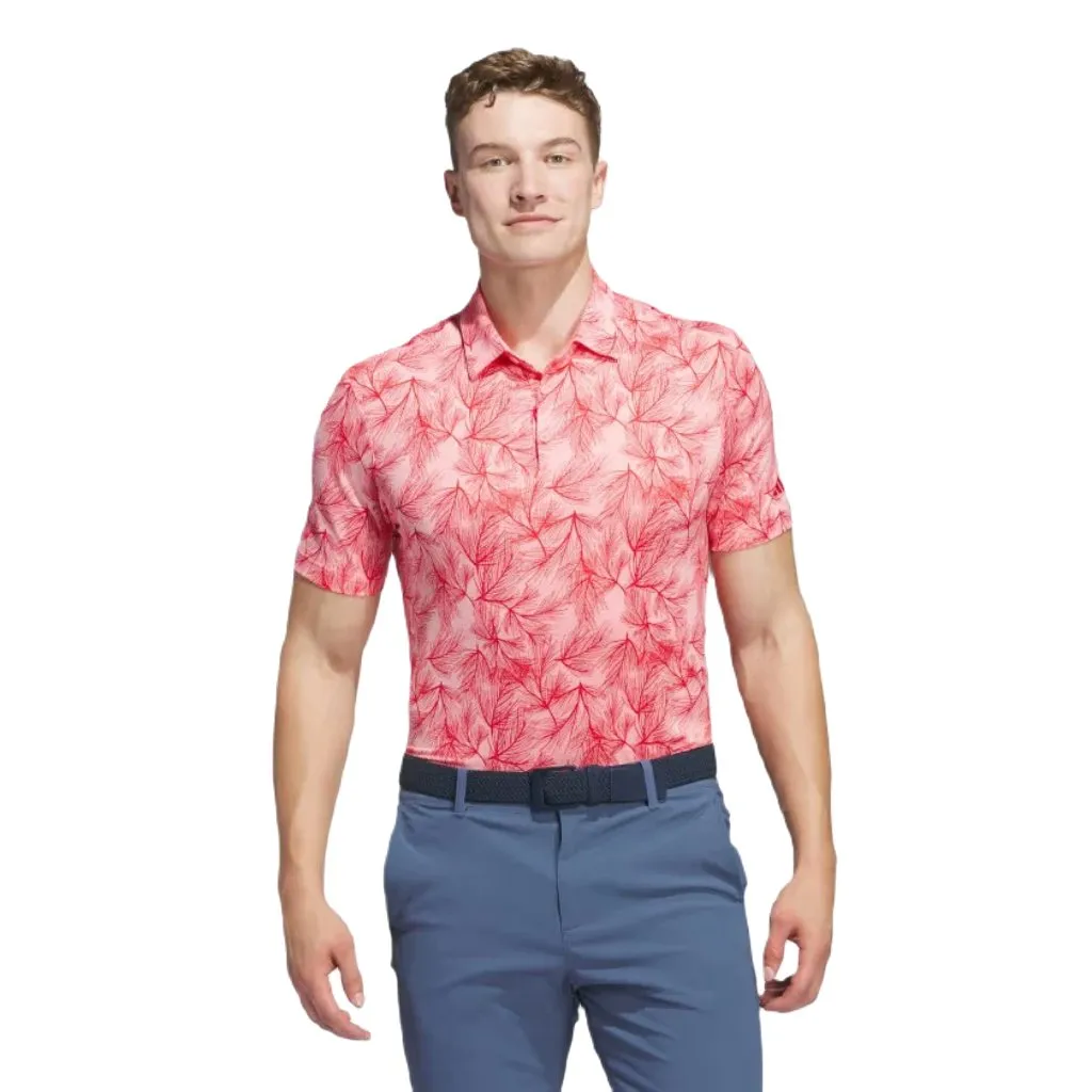 Adidas 2024 Ultimate365 Mesh Print Polo Shirt