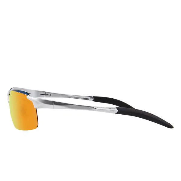 Aluminium Rimless Polarized Sunglasses S8277
