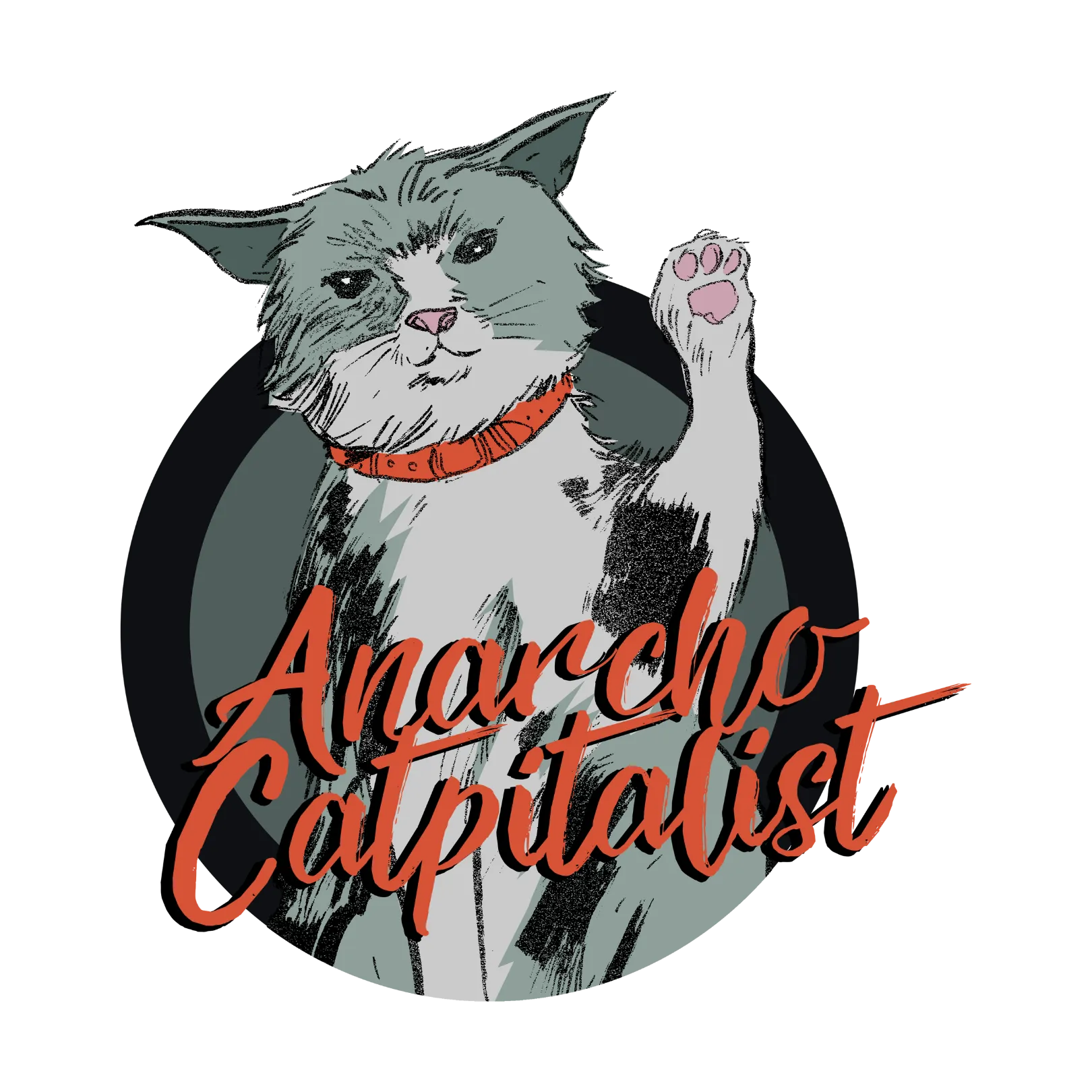 Anarcho-Catpitalist | Men's Tee