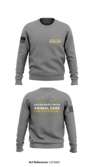 Animal Care and Enforcement Store 1 Core Men's Crewneck Performance Sweatshirt - LSFSmD