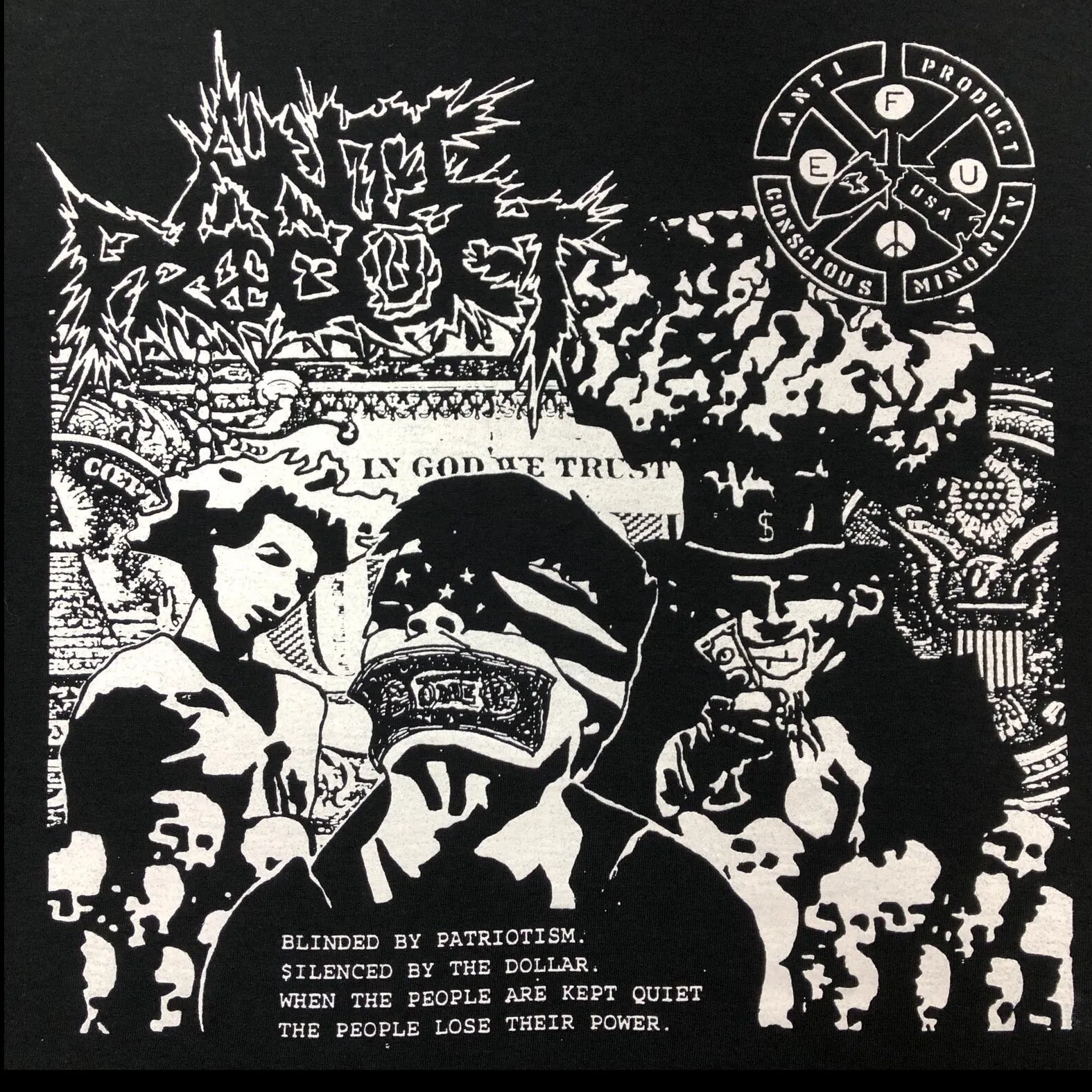 Anti-Product "Silenced By The Dollar" - Shirt