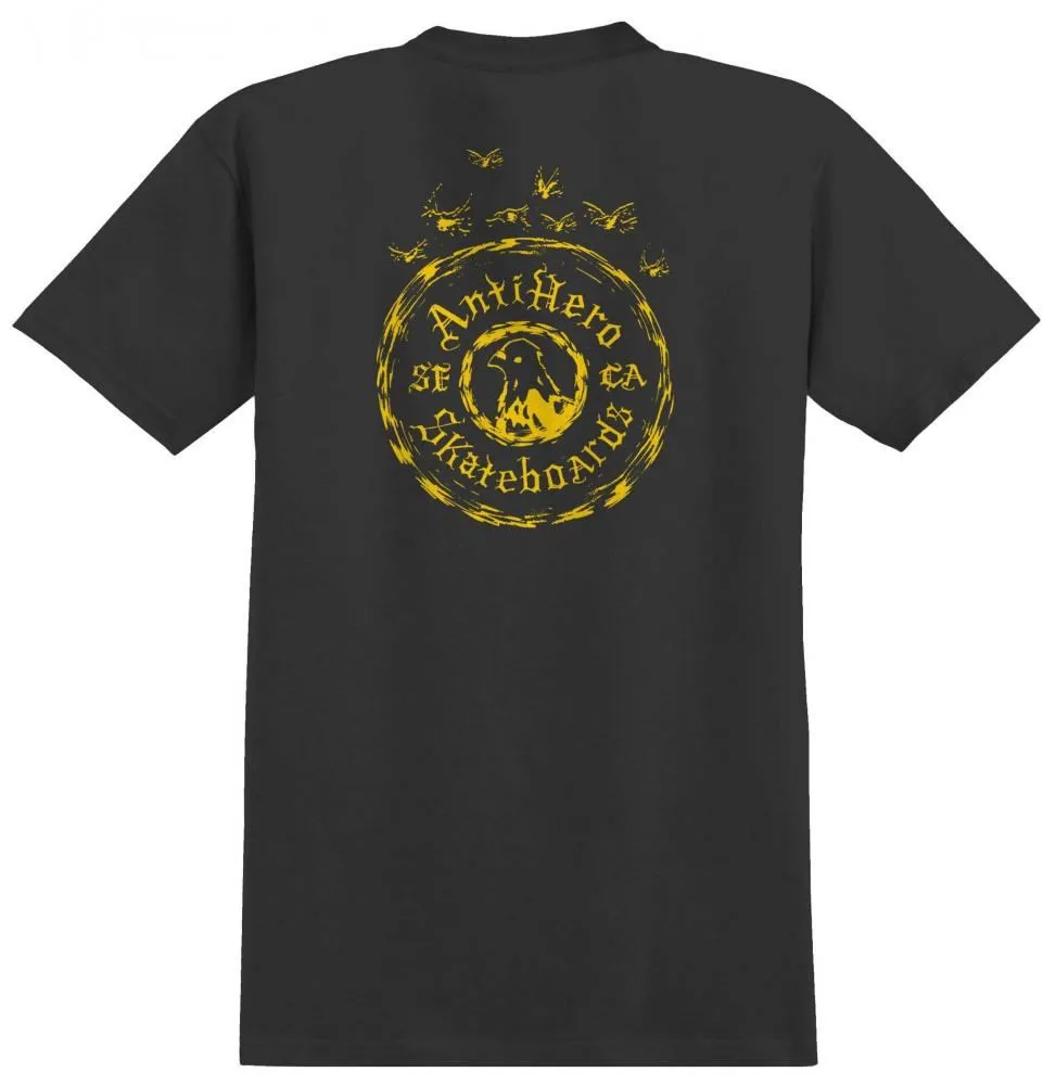 Antihero T-Shirt Pigeon Motion - Charcoal Grey