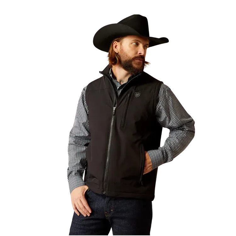Ariat Pioneer Stretch Shell Black Vest