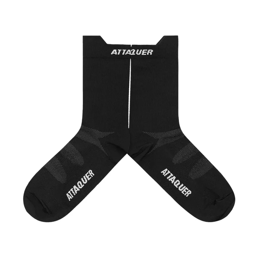 Attaquer Race Ultra  Logo Socks - Black