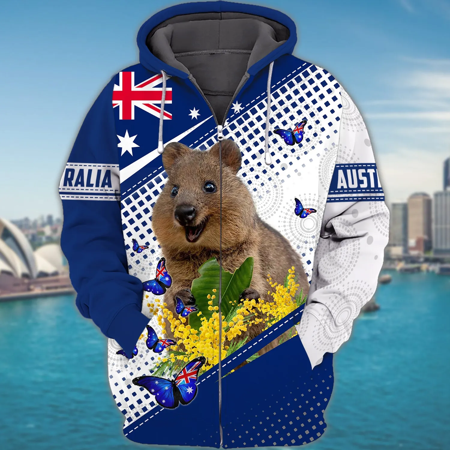 Australia, Love Quokka - 3D Full Print - 501