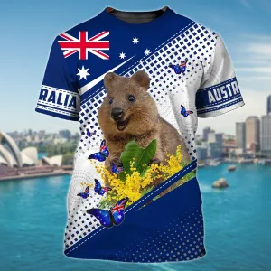 Australia, Love Quokka - 3D Full Print - 501