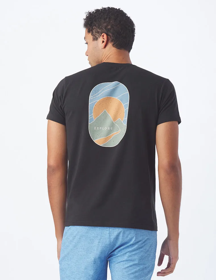 Avalon Mountain Tee: Black