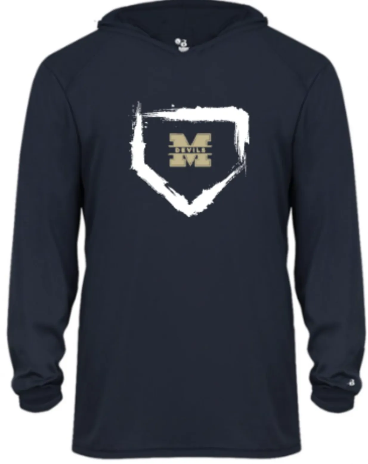 BASEBALL HOME PLATE Moisture Wicking