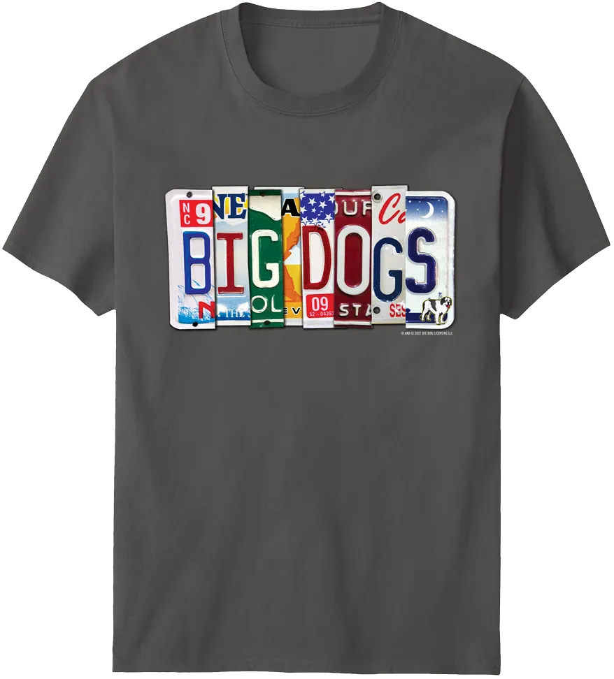 Bd License Plate T-Shirt