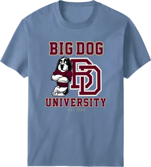 Bd University Burgundy Gold T-shirt