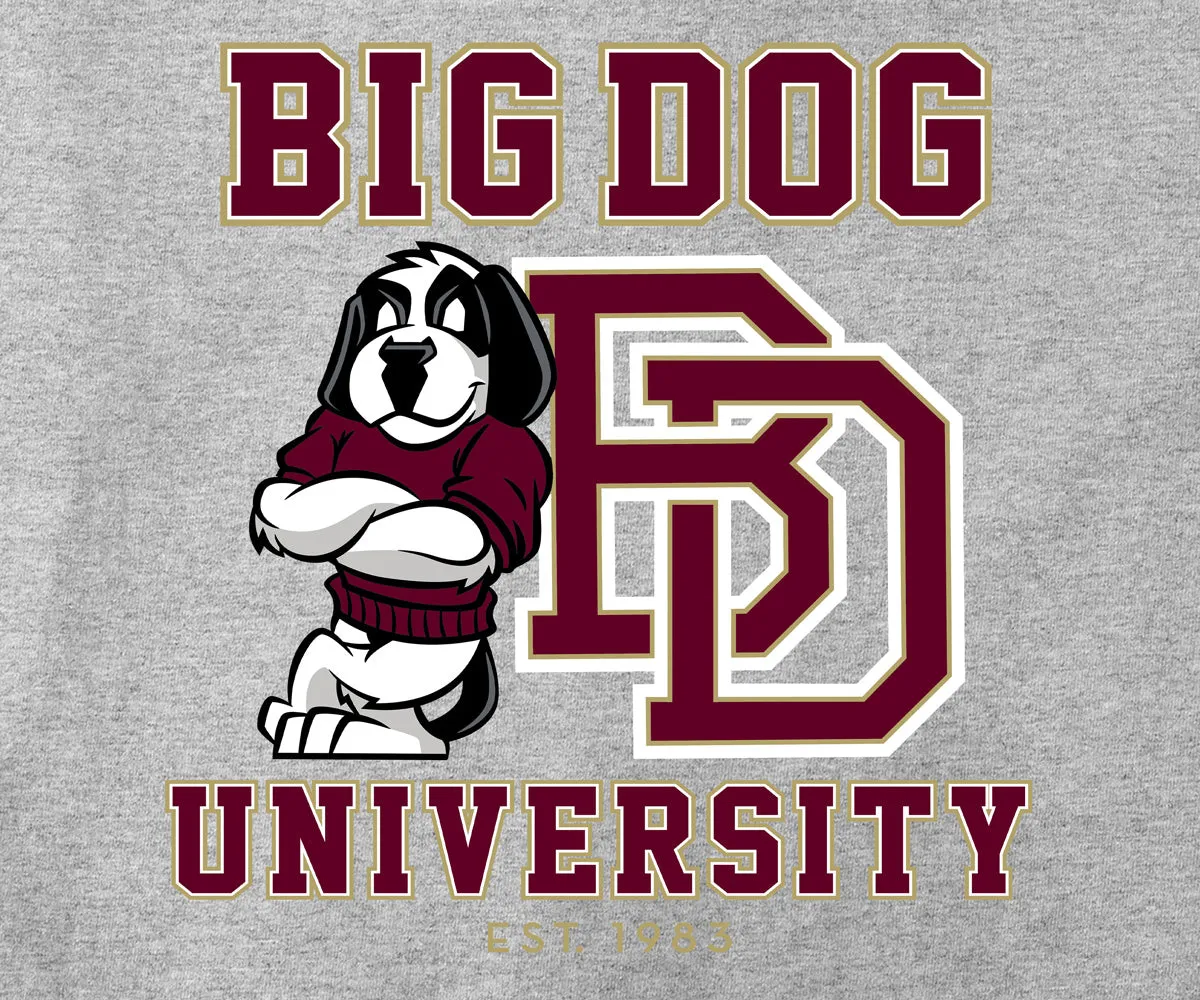 Bd University Burgundy Gold T-shirt