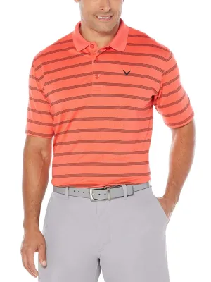 Big & Tall Opti-Dri Striped Polo