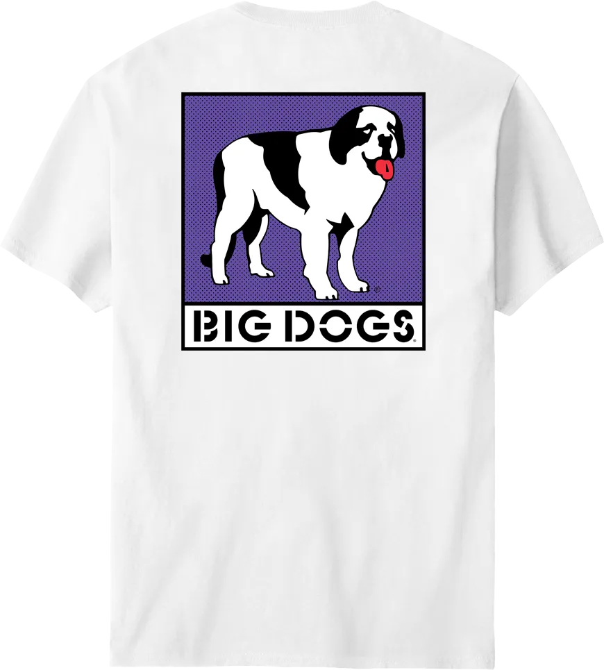 Box Logo Purple T-shirt