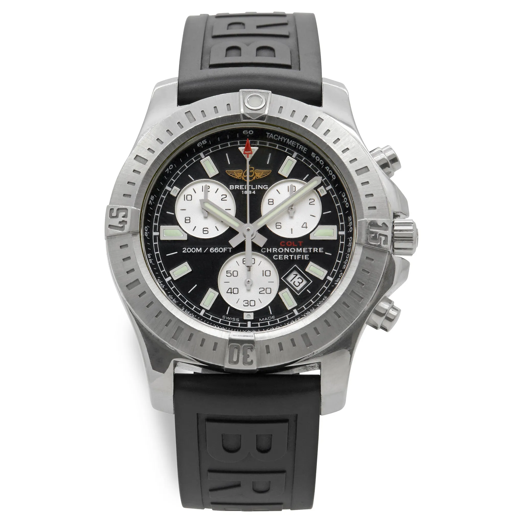 Breitling Colt A7338811 Black Dial Quartz Men's Watch