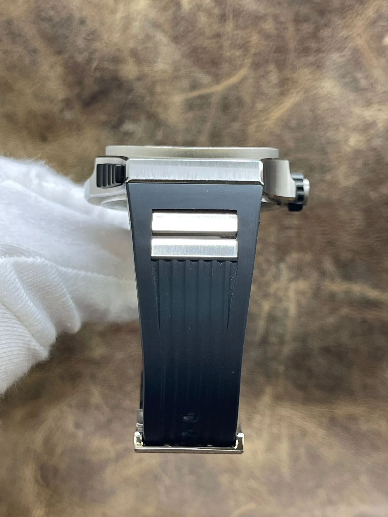 Bulgari Daniel Roth Endurer Chronosprint BRE56SCHS Black Dial Automatic Men's Watch