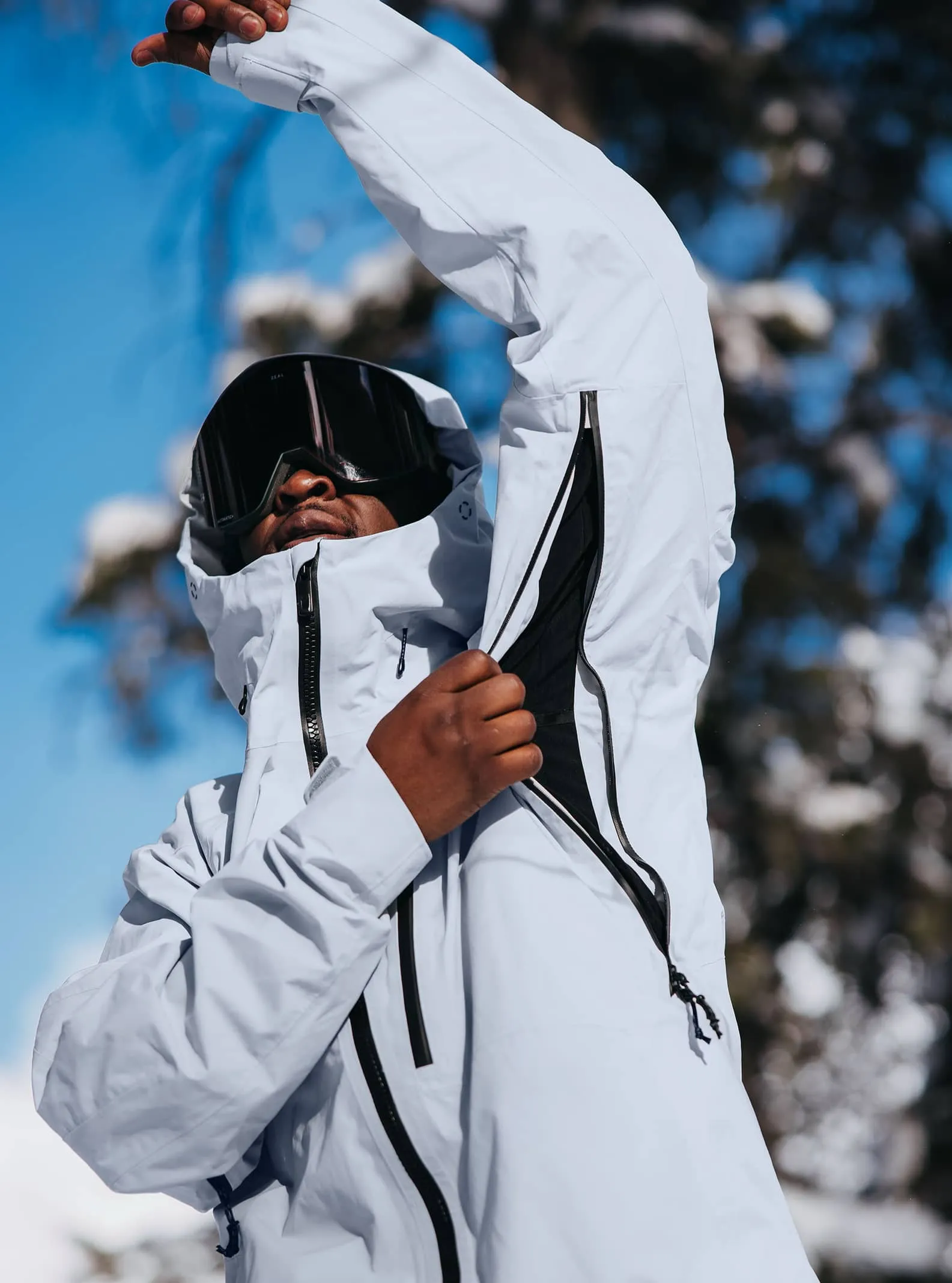 BURTON AK Cyclic Gore-Tex jacket - Mens - Grey Cloud