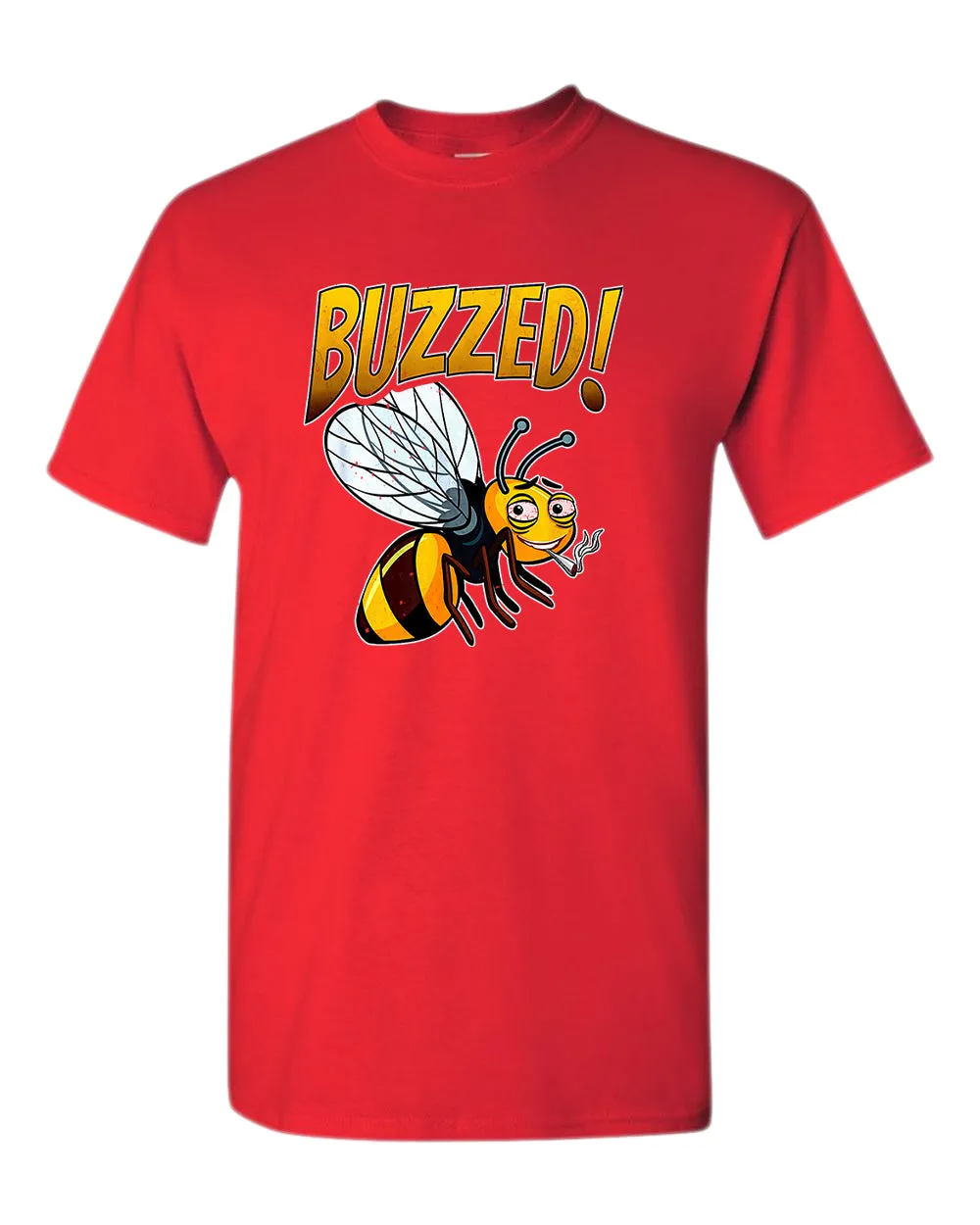 Buzzed t-shirt, funny smoke t-shirt