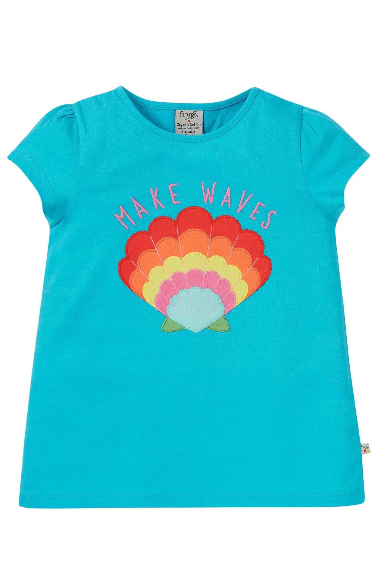 Cassia Shell Applique Short Sleeve Shirt