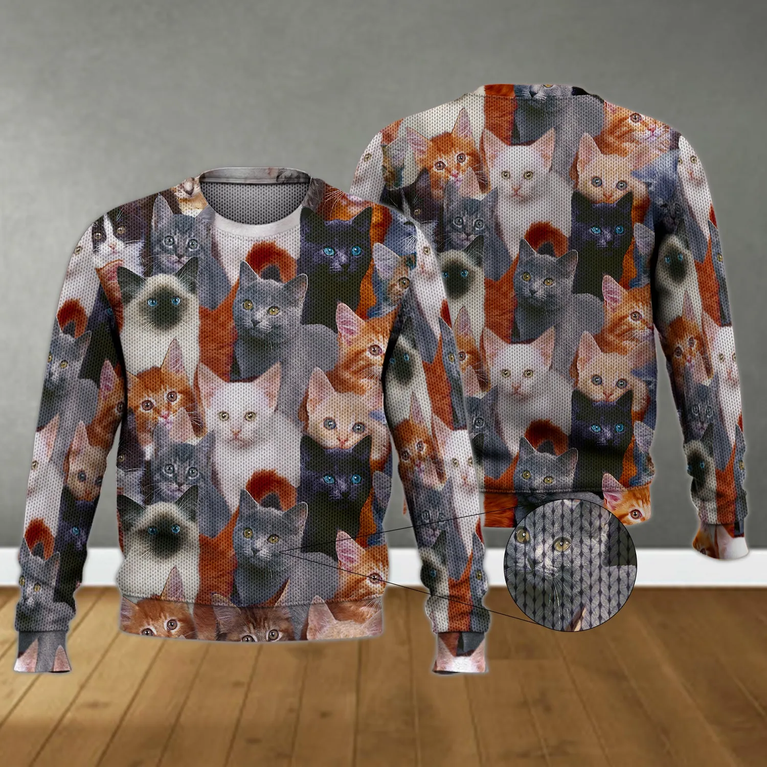 Cat Full 3D Full Print Shirts Cats Shirts