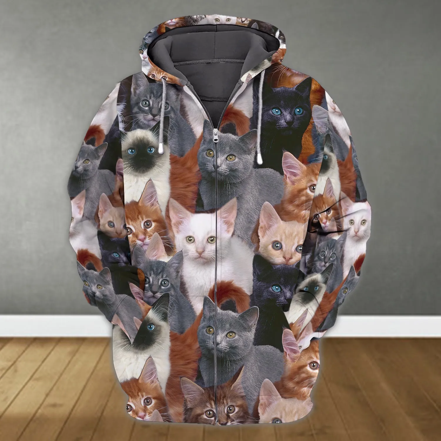 Cat Full 3D Full Print Shirts Cats Shirts