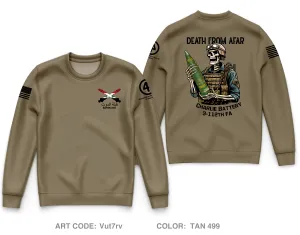 Charlie Battery, 3-112th FA, 44th IBCT Core Men's Crewneck Performance Sweatshirt - Vut7rv