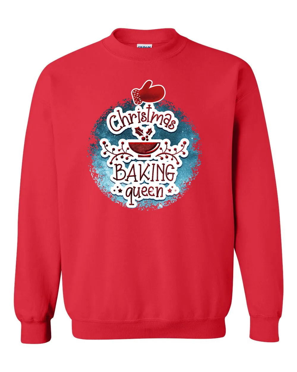 Christmas Baking Queen Sweatshirt, Holiday Sweatshirt