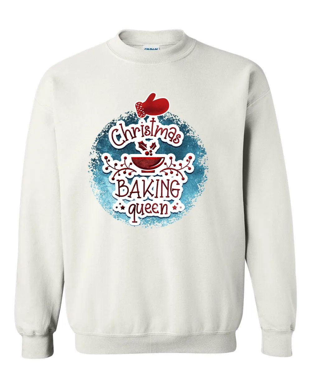 Christmas Baking Queen Sweatshirt, Holiday Sweatshirt