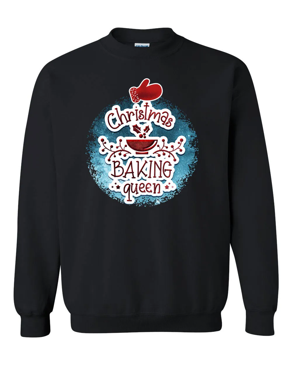 Christmas Baking Queen Sweatshirt, Holiday Sweatshirt