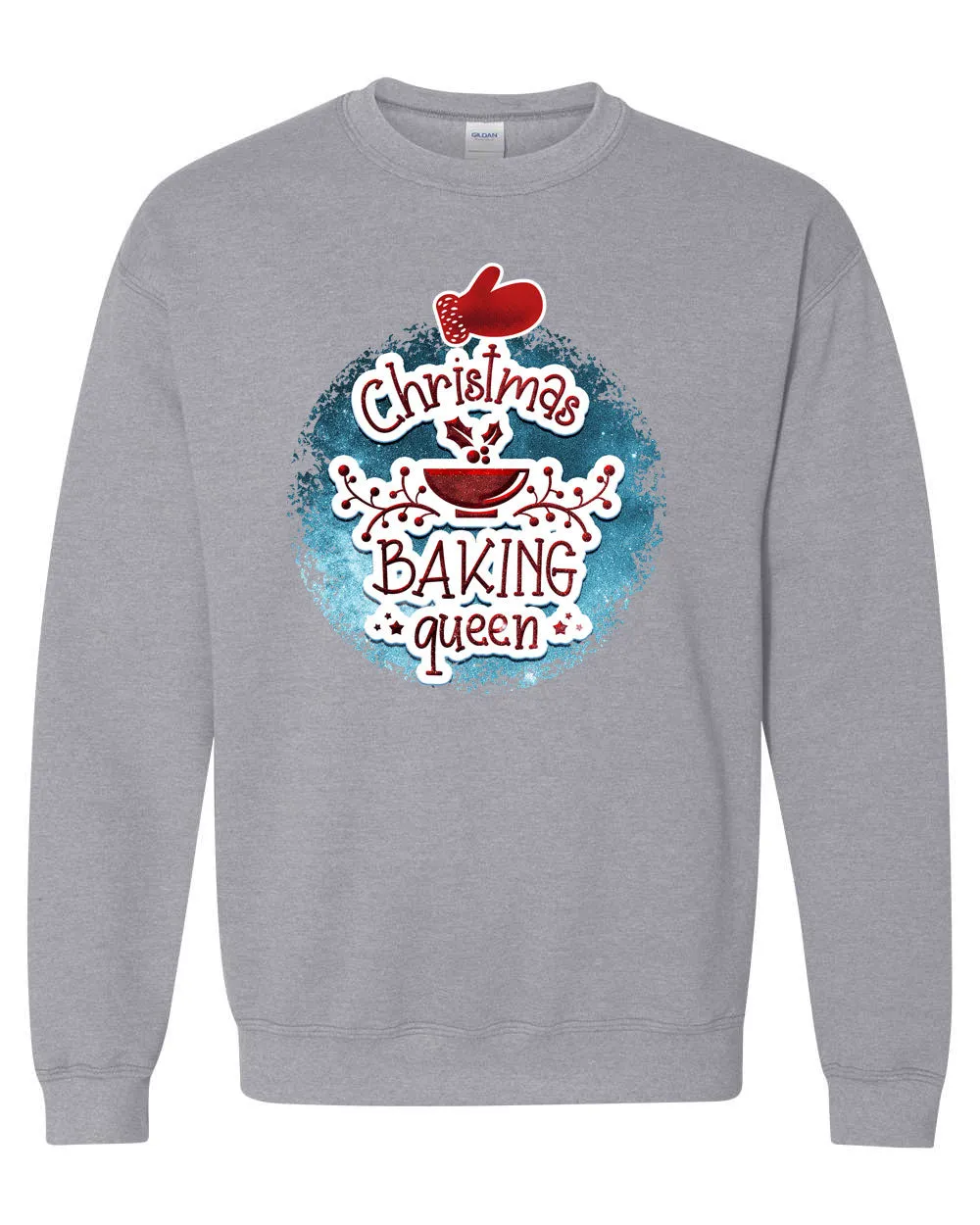 Christmas Baking Queen Sweatshirt, Holiday Sweatshirt