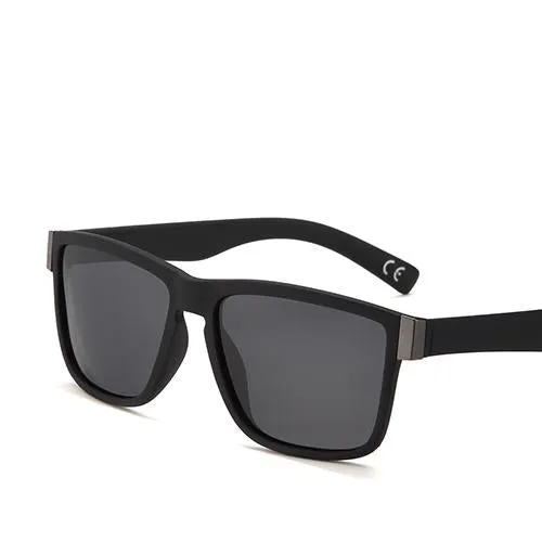 Classic Black Frame Polarized Sunglasses PL278