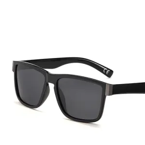 Classic Black Frame Polarized Sunglasses PL278
