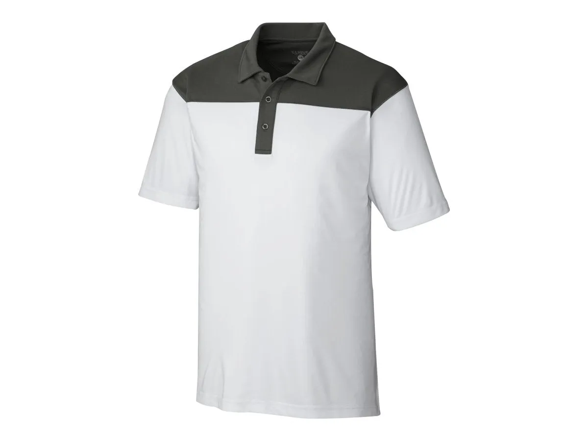 Clique Men's Parma Colorblock Tech Jersey Polo