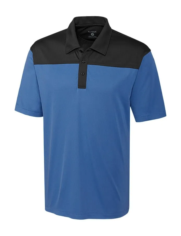 Clique Men's Parma Colorblock Tech Jersey Polo