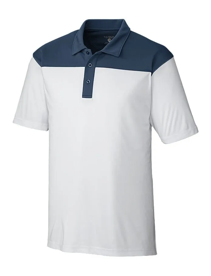 Clique Men's Parma Colorblock Tech Jersey Polo