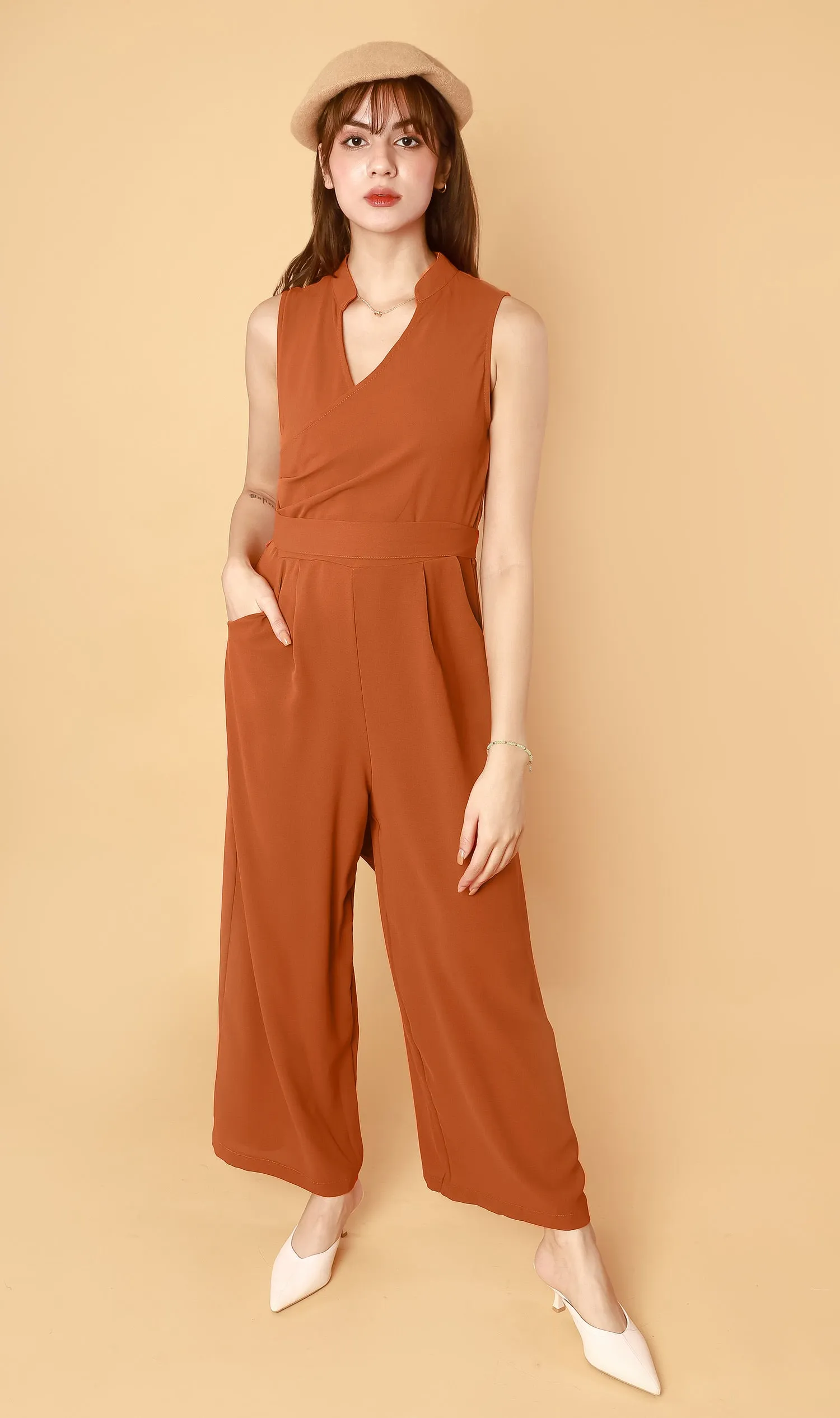 COCO Jumpsuit (Rust)