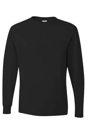 Come In That Dug Out #BASEBALLMOMLIFE Puff Vinyl Unisex Dri-Power Long-Sleeve 50/50 Tee