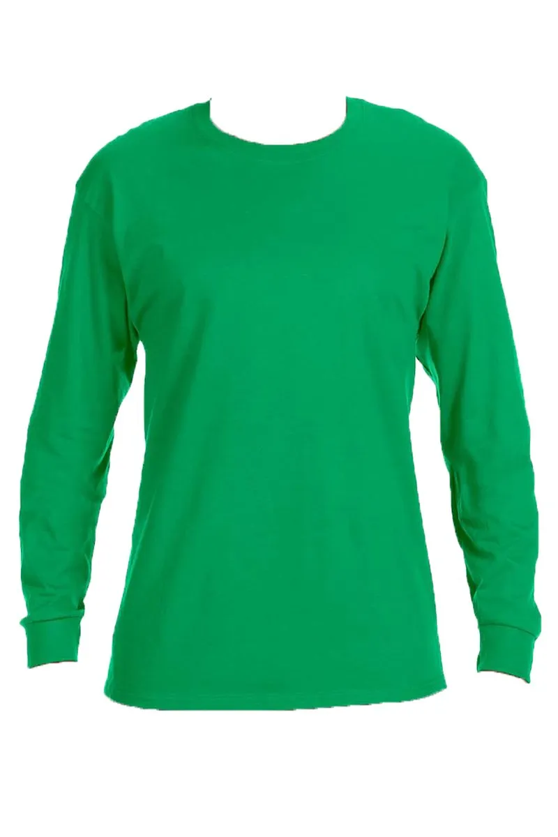 Come In That Dug Out #BASEBALLMOMLIFE Puff Vinyl Unisex Dri-Power Long-Sleeve 50/50 Tee