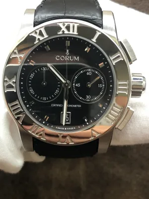 Corum Romvlvs 02.0012 Black Dial Automatic Men's Watch