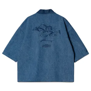 Crossover x Temple of Skate 'The Push' Kimono Jacket | Denim